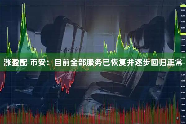 涨盈配 币安：目前全部服务已恢复并逐步回归正常